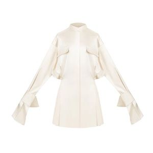 Mr. Mandarin Shirt Dress